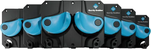 Vista 23 de Gravity Grabber La estantería de pared definitiva para esquís y tablas de snowboard - Se adapta a cualquier esquí o tabla de snowboard - Guarda tus