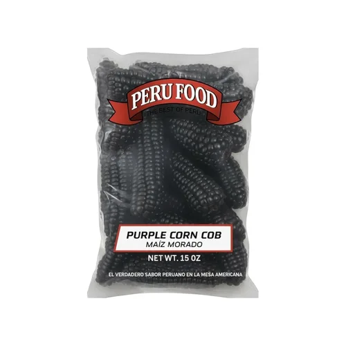 Vista 3 de Peru Food Purple Corn Cob, Maiz Morado para Chicha Morada, maíz peruano seco tradicional, 15 onzas cada uno - Paquete de 2