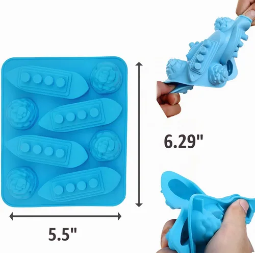 Vista 3 de Titanic Shape Ice Tray