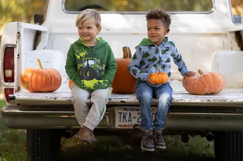 Vista 2 de John Deere Sudadera con capucha para niño pequeño