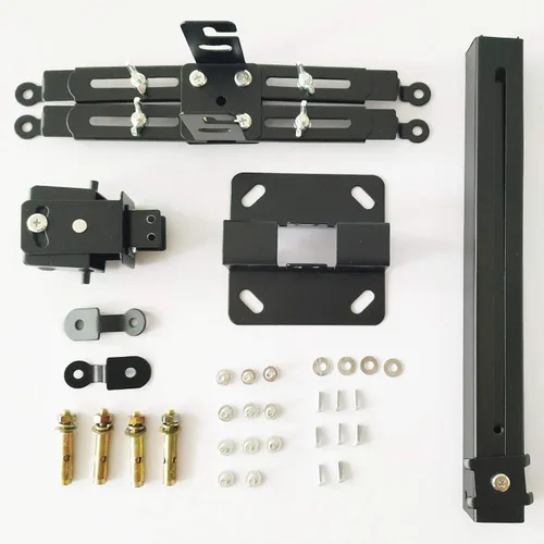 Vista 5 de Soporte de proyección de pared o techo con altura ajustable y brazo extensible para proyector del hogar y la oficina