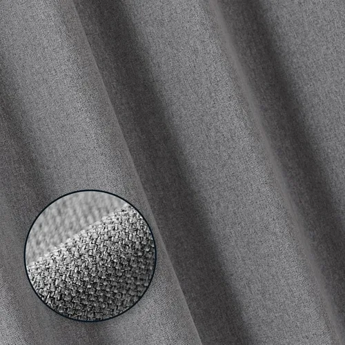 Vista 3 de Amazon Basics Cortinas de felpilla para oscurecer la habitación, cortinas filtrantes de luz para dormitorio y sala de estar, juego de 2 paneles
