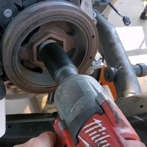 Vista 9 de Herramienta de enchufe equilibrador armónico 77080 para Honda, enchufe de perno de manivela de 19 mm, 3 veces la potencia de los enchufes de impacto