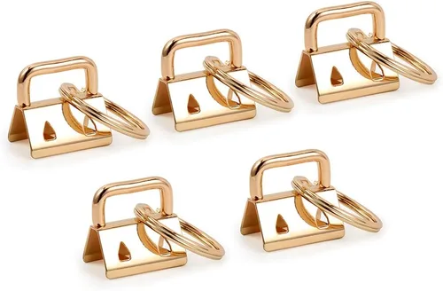 Vista 18 de SPEEDWOX Accesorios para llavero con anillo dividido, juego de correas para manualidades