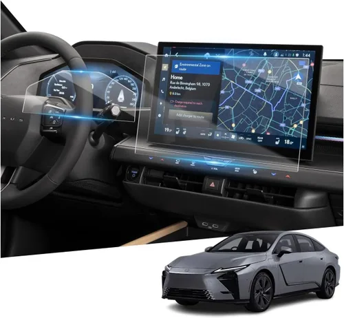 Vista 21 de YEE PIN Protector de pantalla compatible con Lexus RX350 2026 para Lexus RX 350/RX350h/RX500h 2026 de 9.8 pulgadas, protector de pantalla táctil