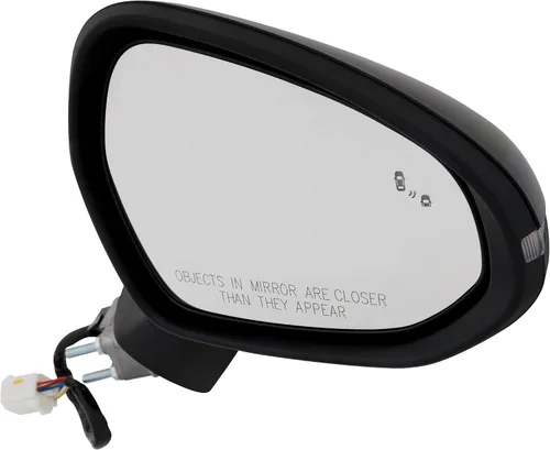 Vista 32 de Kool Vue - Espejo lateral del conductor compatible con vidrio eléctrico Kia Rondo 2007-2012, calentado, KI1320185