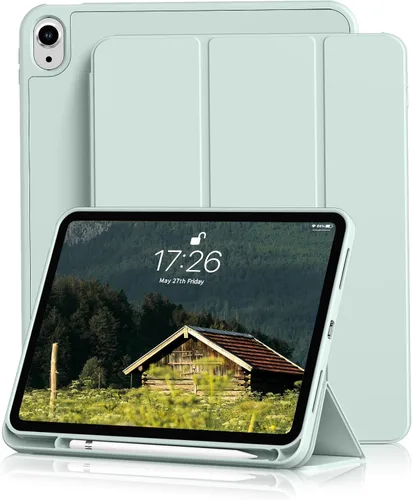 Vista 24 de Kenke Funda magnética desmontable para iPad A16/10ª generación de 11/10.9 pulgadas 2025/2022, funda magnética desmontable para iPad con soporte