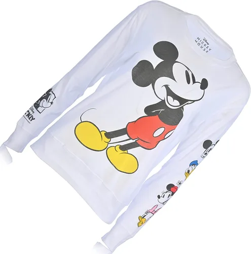 Vista 4 de Disney Camiseta de manga larga con estampado de Mickey Mouse para mujer