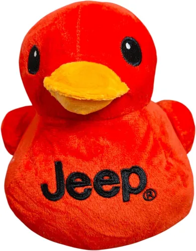 Vista 16 de Jeep Logotipo de Texto Animal de Peluche Pato Negro - Perfecto para Entusiastas Te Han Empollado (Negro)