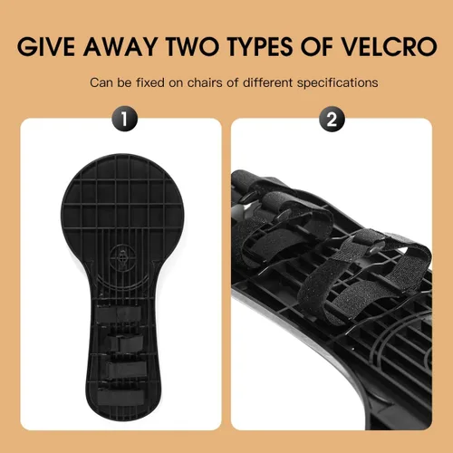 Vista 7 de Omhuzsyo Alfombrilla de mouse mejorada para brazo de silla, almohadilla ajustable para soporte de muñeca para mesa y silla, extensor de mesa