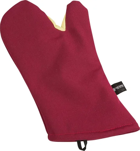 Vista 15 de San Jamar KT0215 Kool-Tek Manopla de protección para horno para temperatura convencional Nomex, 15" de longitud, rojo