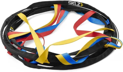 Vista 8 de SKLZ Escalera de agilidad reactiva y 8 conos para mejorar los patrones de respuesta