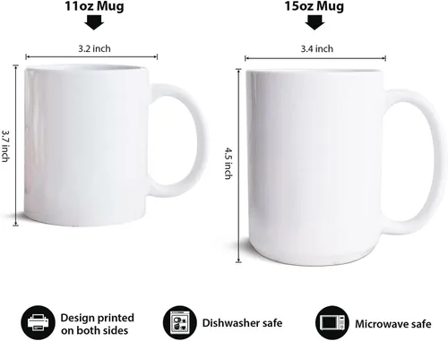 Vista 6 de Taza de café personalizada para mejor amiga para mujeres, taza de regalo personalizada de cuatro hermanas, nombres personalizados para mejores