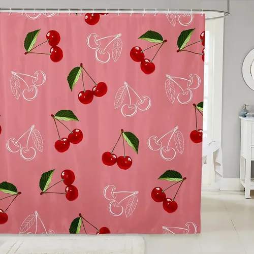 Vista 30 de Feelyou Cortina de ducha con diseño de gato para decoración de baño, bonita cortina de baño para puestos de bañeras, accesorios de baño divertidos