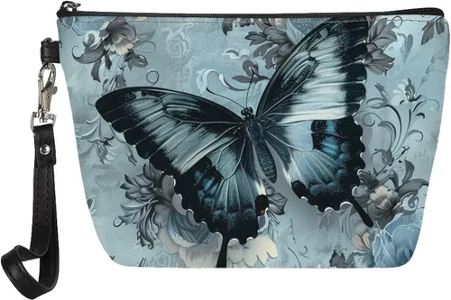 Vista 20 de Howilath Novedad Impreso Elegante Bolso Cosmético De Las Mujeres, Perros Animales Perezoso Diseño Floral Niña Trapezoide Cosméticos Bolsa De