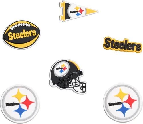 Vista 22 de FOCO unisex-adult NFL Team Logo 6-Pack Shoe Charms