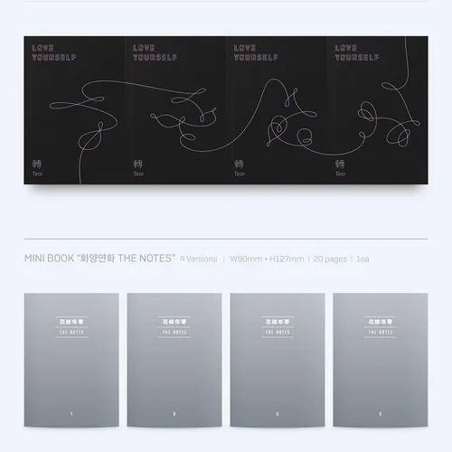 Vista 5 de BTS -[Love Yourself 'Tear'] 3er álbum 4 Ver SET CD+104p PhotoBook+20p Mini libro+1p PhotoCard+1p Staing PhotoCard K-POP sellado