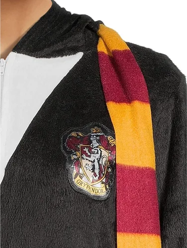 Vista 3 de Harry Potter Pijama con capucha para mujer Gryffindor