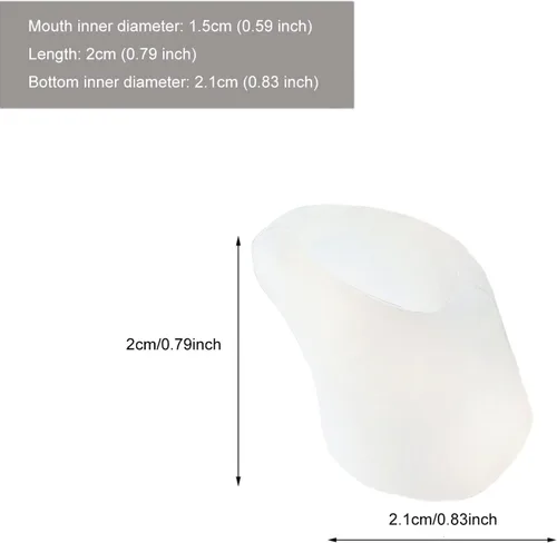 Vista 2 de Protectores de boquilla de tetera, funda de silicona para tetera, a prueba de fugas, a prueba de goteo, cubierta de boquilla de tetera, protectores