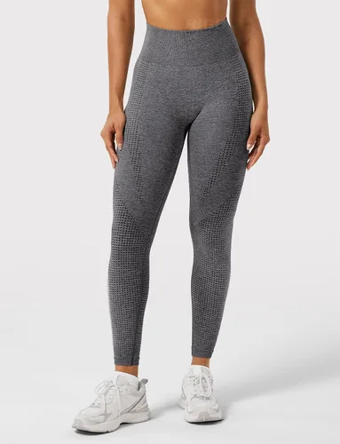 Vista 72 de HIGORUN - Leggings sin costuras para mujer, moldeadores, con diseño gráfico de sonrisas, de cintura alta, para el gimnasio, yoga o hacer ejercicio