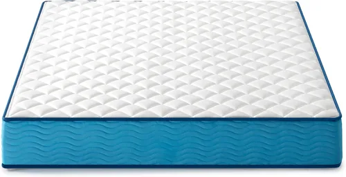 Vista 7 de Best Price Mattress Colchón híbrido de 10 pulgadas, superficie firme, espuma de soporte, resortes ensacados, espumas y telas certificadas como