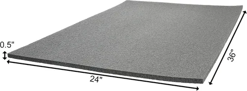Vista 2 de Case Club Espuma personalizable de polietileno 36 x 24 x 0.5 pulgadas
