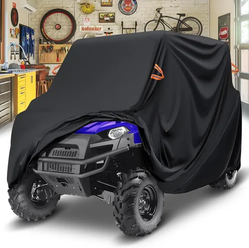 Vista 9 de MDPROMCP Cubierta para UTV de 4-6 Asientos, Cubierta Completa Resistente al Viento Compatible con Polaris RZR General UFORCE Talon Mule Teryx de 4