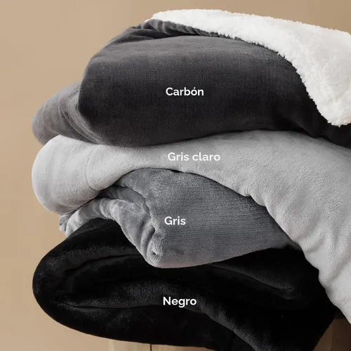 Vista 6 de Bedsure GentleSoft - Manta de forro polar Sherpa para sofá, manta de Navidad gruesa y cálida para invierno, manta de felpa suave y esponjosa como