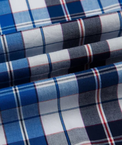 Vista 4 de Double Pump - Camisa de algodón para hombre, de manga larga, con botones y ajuste regular