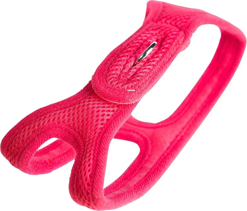 Vista 9 de Arnés ChokeFree de malla velpro, mascota, hombro cuello, XS, Negro