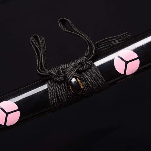 Vista 7 de 41 inches & 51inchs Zoro Katana Real Metal Anime Cosplay Sword, Stainless Steel,Yama Enma/Trafalgar Law/Luffy Kitetsu/shusui/wado ichimonji