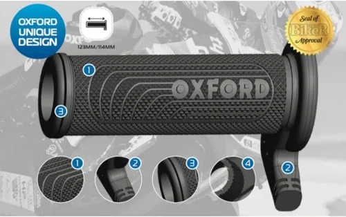 Vista 5 de Oxford - Heaterz Premium Sports (Empuñaduras para motocicleta con control de temperatura)