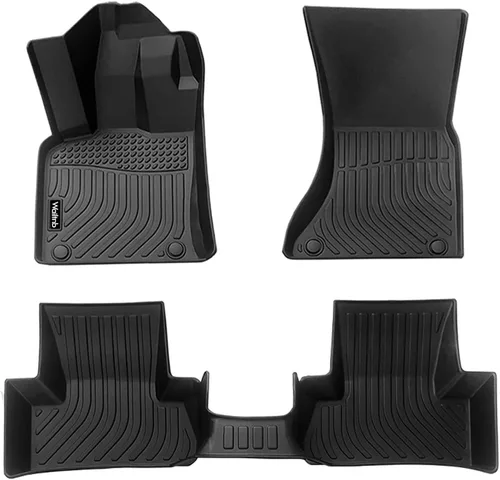 Vista 208 de Tapetes de piso para todo clima y forro de carga con respaldo para Chevrolet Suburban de 7 asientos 2021-2025 / GMC Yukon XL de 7 asientos