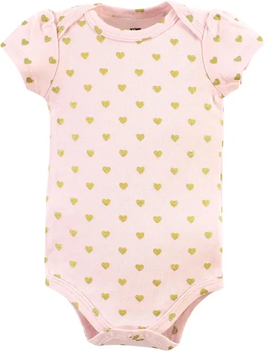 Vista 341 de Hudson Baby baby-girls Cotton Bodysuits 3-pack