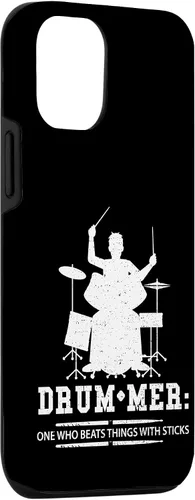 Vista 3 de iPhone 15 Drummer: definición de baterista - Estuche de batería