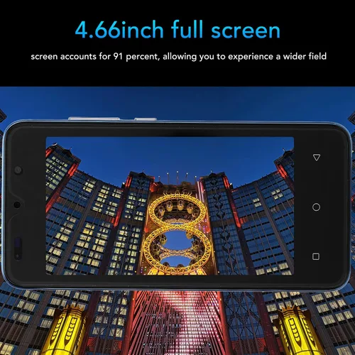 Vista 2 de Cuifati Teléfono inteligente desbloqueado, pantalla HD de teléfonos celulares de 4.66 pulgadas, teléfono inteligente Android desbloqueado