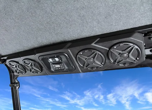Vista 3 de 2017 + Sistema de bocinas de techo Polaris Ranger de 4 bocinas (Compatible con jaula Pro-Fit)