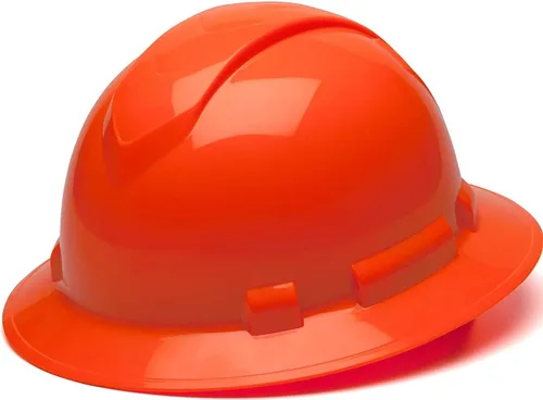 Vista 10 de Texas America Safety Company Casco duro RIDGELINE de ala completa con ajuste de perilla de 6 puntos y bolsa