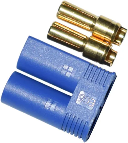 Vista 3 de 8 pares de conectores de batería EC5, conector Ec5 macho/hembra de 0.197 in, conector de bala dorada para dispositivo de batería RC ESC LIPO