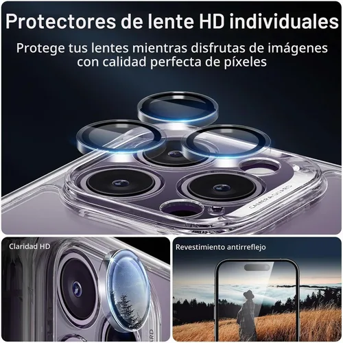 Vista 5 de ESR Funda para iPhone 14, compatible con MagSafe, funda de cuerpo completo a prueba de caídas de grado militar con protector de pantalla de vidrio
