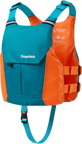 Vista 12 de Gogokids Chaleco de natación para niños de 50 a 125 libras, ligero