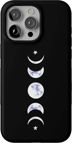 Vista 110 de Funda Casely para iPhone 15 Pro Max Todas las sonrisas Adhesivo de cara sonriente Compatible con MagSafe Diseño protector audaz