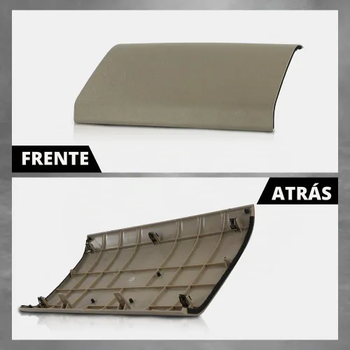 Vista 7 de G-PLUS Cubierta del Panel del Bisel del Tablero Lado del Pasajero Guantera Superior Compatible con Ford F150 2004 2005 2006 2007 2008 Beige