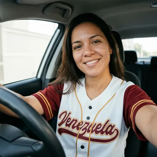 Vista 5 de Camiseta de béisbol personalizada de Venezuela - Camisetas deportivas personalizadas del orgullo Veneka con número de nombre, camisas de Beisbol