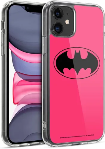 Vista 125 de Head Case Designs Funda de gel con licencia oficial de Batman DC Comics Bat Signal Logos [protección de grado militar] compatible con Apple iPhone 7
