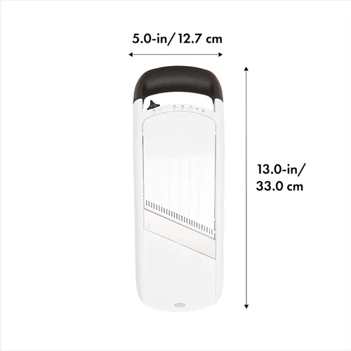 Vista 2 de OXO Good Grips Simple Mandoline Slicer Blanco
