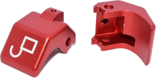 Vista 5 de Kit de reconstrucción de pestillo superior blando convertible de aluminio para Mazda Miata (rojo anodizado)