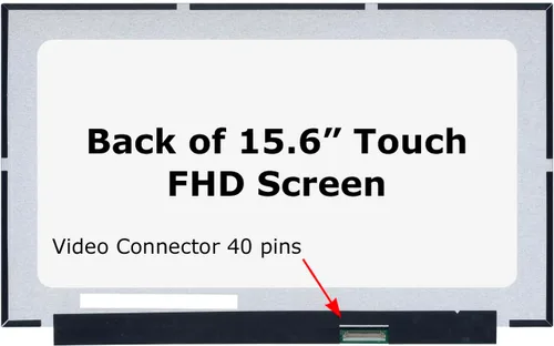 Vista 2 de SCREENARAMA Nuevo reemplazo de pantalla táctil para Dell Inspiron 15 3530 FHD 40pin táctil