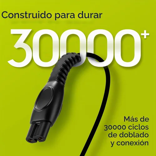 Vista 12 de Cable de carga USB-C de 5 V compatible con los modelos de afeitadora Philips Norelco - QP2724, QP1924, QP4530, QP2834, QP4631, X3001, MG5910