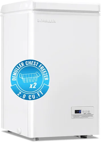 Vista 12 de DEMULLER 2.0 CU.FT Small Deep Freezer with Electronic Panel Black Negro